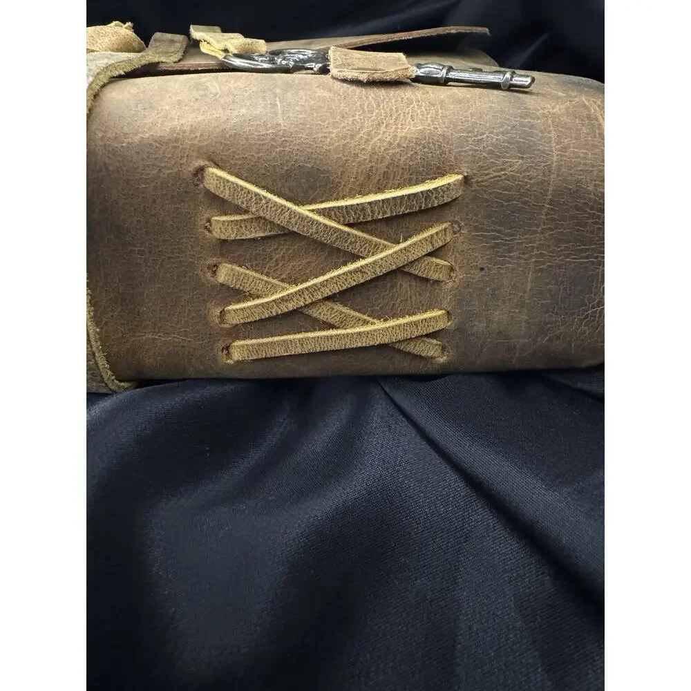 ‎NW/OT Nomad Crafts Co Vintage Leather Journal Handmade Deckle Edge ‎9